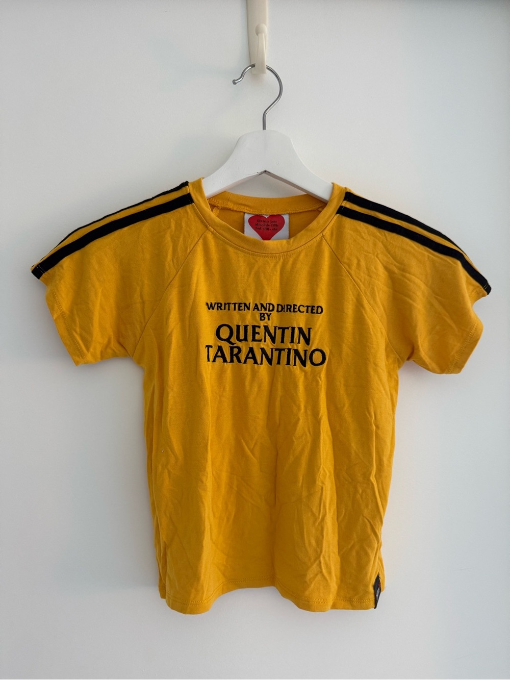 O-Mighty Y2K Style T-Shirt ft Quentin Tarantino Signature - Size Small